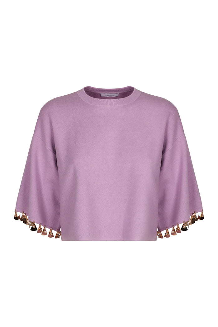 Paco Rabanne Cotton Blend Crew-Neck Sweater