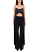 Paco Rabanne Purple Polyester Trousers