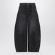 Sacai Black Wide-Leg Denim Trousers