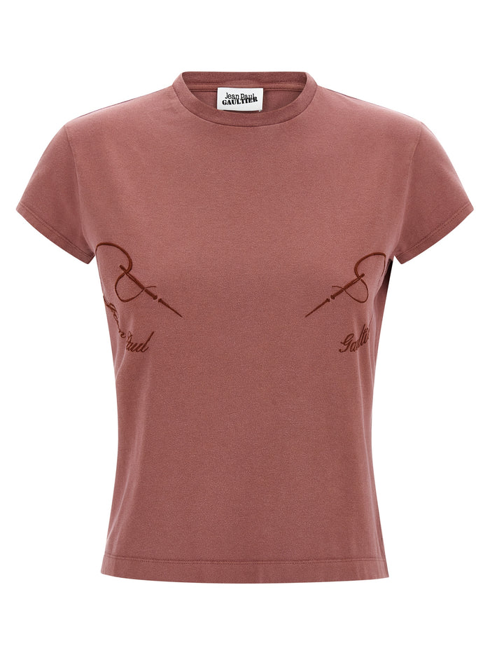 Jean Paul Gaultier 'The Needles Embroidered' T-Shirt