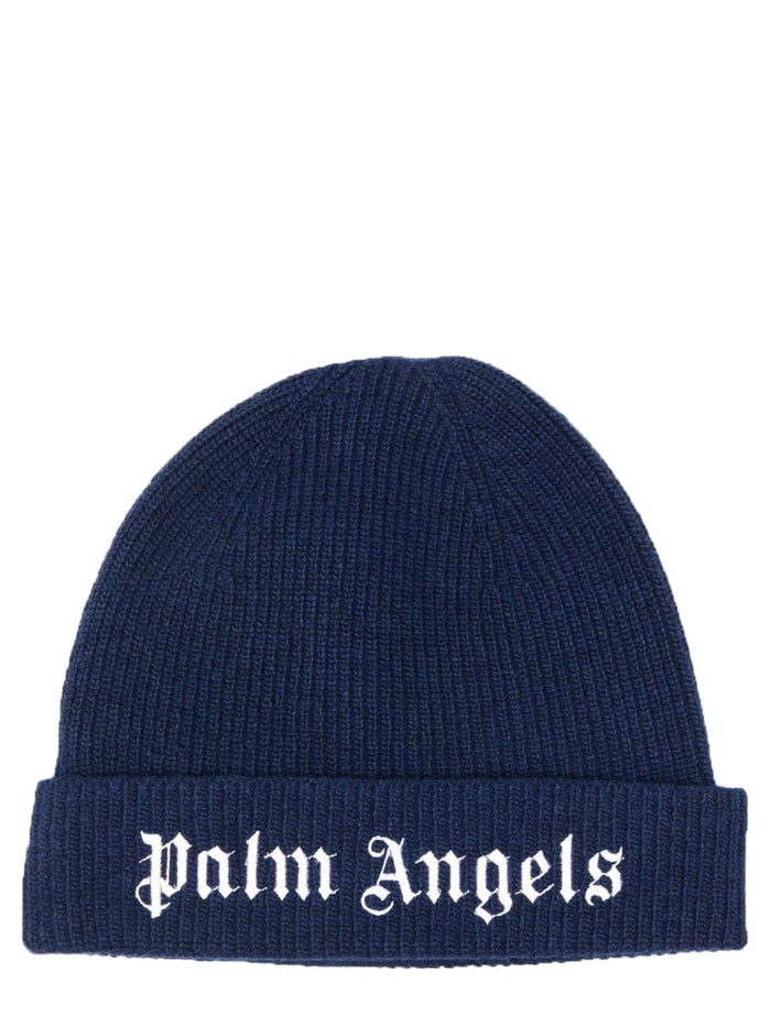 Palm Angels Knit Logo Beanie