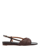 Angel Alarcon Brown 638A Sandals