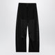 Sacai Wideleg Wool Trousers With Panels And Belt