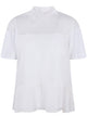 Sacai Satin X Cotton Jersey T-Shirt