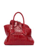 The Attico Red Leather Handbag