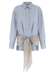 The Attico 'Blue' Mini Dress
