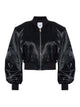 The Attico Satin Bomber Jacket