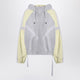 The Attico Grey/Light Yellow Bomber Sweatshirt