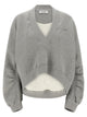 The Attico Logo Embroidery Sweatshirt
