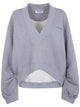 The Attico V Neck Sweatshirt