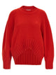 The Attico Asymmetrical Hem Sweater