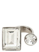 Dries Van Noten Open Ring With Crystals