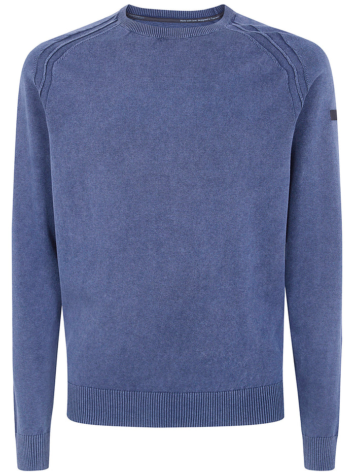 Rrd "Techno" Wash Round Neck 14 Knit Sweater