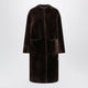 Blancha Oak Reversible Shearling Coat