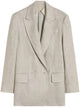 Max Mara Mxmolimpia1 - Double-Breasted Pure Linen Blazer