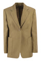 Max Mara Mxmvolonta - Pure Linen Fabric Blazer