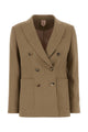 Max Mara Camel Hamp Gel Blazer