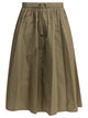 Max Mara A-Line Beige Polyester Silk Skirt