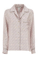 Max Mara Mxmdisco - Semi-Fitted Printed Silk Shirt