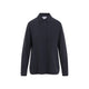 Max Mara Navy Blue Silk Siamese Shirt