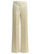 Max Mara Tailored Beige Linen Pants