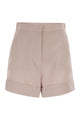 Max Mara Mxmcelebre - Shorts In Wool, Mohair And Silk Canvas