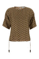 Max Mara Printed Silk Nordica Blouse