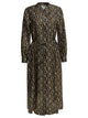 Max Mara Black Silk Long Chemise Dress