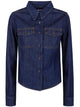 Dries Van Noten "Cellie" Denim Shirt