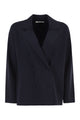 Max Mara Mxpcalte - Double-Breasted Viscose Crêpe Jacket