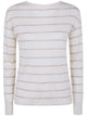 Max Mara "Mxptabella" Stripes Silk Cashmere Sweater