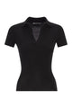Max Mara Mxmalbero - Ribbed Wool Polo Shirt