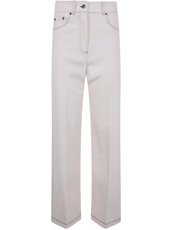 Max Mara "Mxpribes" Denim Jersey Trousers