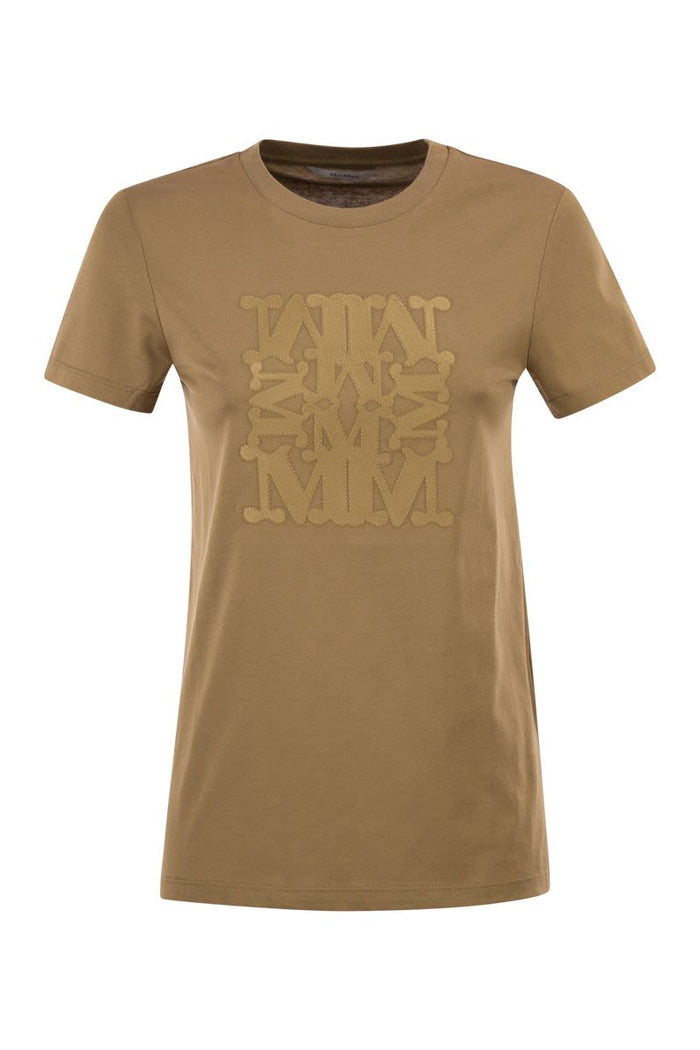 Max Mara Mxmgiovane - T-Shirt With Monogram Logo