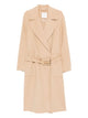 Max Mara Sportmax Beige Virgin Wool Coat