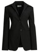 Max Mara Sportmax Black Wool Blend Jacket
