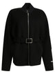 Max Mara Sportmax Black Virgin Wool Jacket