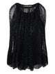 Max Mara Black Viscose Polyester Spxnodo
