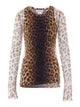 Max Mara Sportmax Brown Spxzebu Top