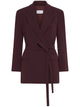 Marella Brown Triacetate Blazer Mllzerbino