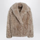 Blancha Short Hazelnut Fur Jacket