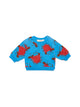 Weekend House Kids Turtle Hat Crewneck Sweatshirt