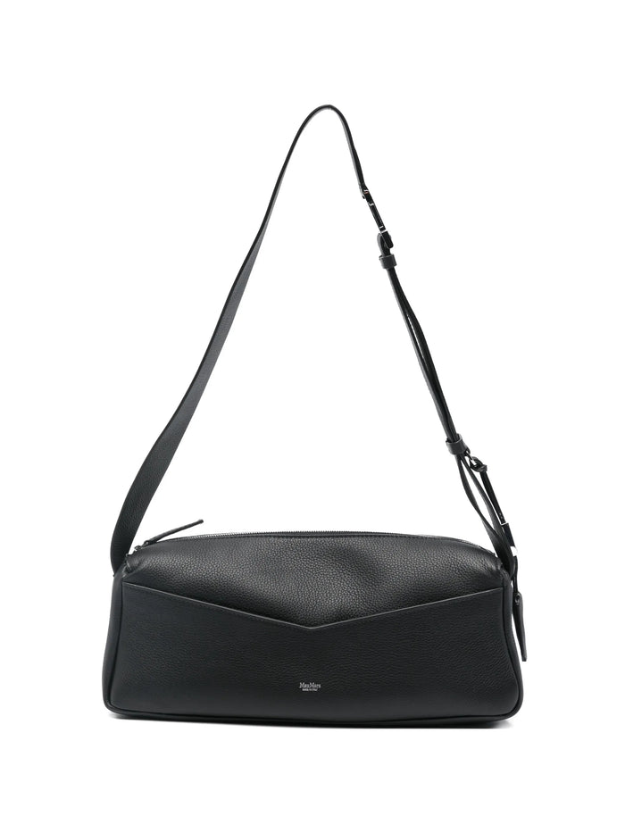 Max Mara Black Calf Leather Mxaskippers