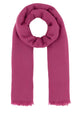 Max Mara Fuchsia Cotton Blend Aeremi Scarf