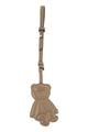 Max Mara Mxalacca - Leather Keyring With Bear Charm