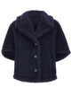 Max Mara Mxacorvino Teddy Fabric Cape