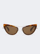 Max Mara Mxopavidi Glasses Brown