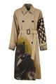 Weekend Max Mara Wkspeccati - Patterned Water-Repellent Gabardine Trench Coat