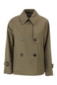 Weekend Max Mara Wkdbiglia - Water-Repellent Gabardine Trench Coat