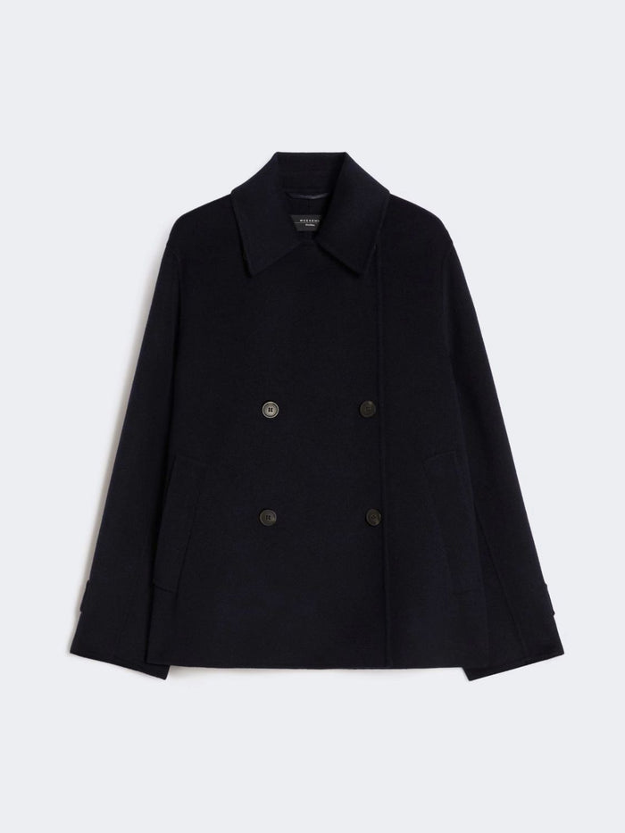 Weekend Max Mara Wkdfantino Short Coat Navy